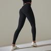 Seamless Ribbed Leggings for Fitness Hip Lift Yoga Pants Sports Push Up Tights Workout Clothes Sportswear Woman Gym