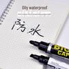 Oil-Based Double-Ended Refillable Broad Tip Marker - Large Capacity, Quick Drying, Waterproof