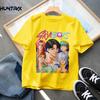 Hunte  Cartoon Tee Shirt Harajuku Cool Kids T-shirts Cotton Summer Tops Outfits Gift Baby Girl Boy Clothes