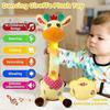 Electric Singing, Light-up and Talking Plush Giraffe Toy – a Festive Gift