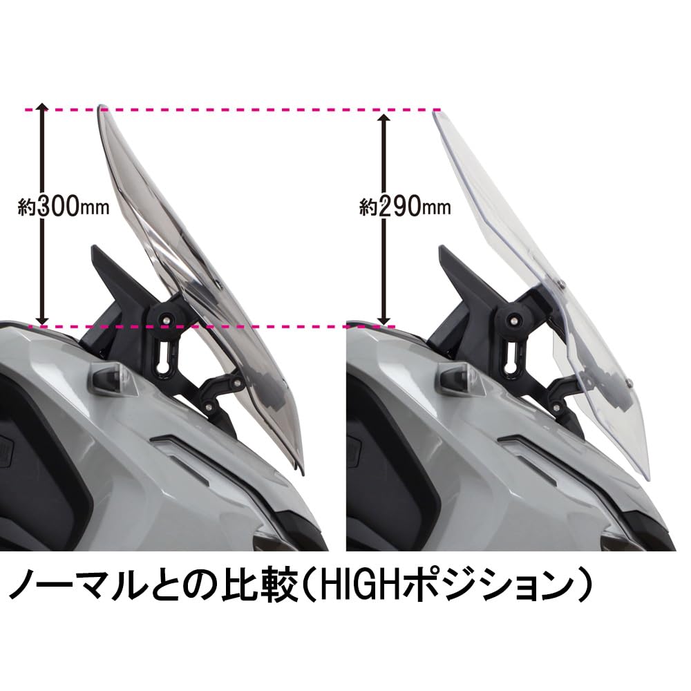 Special Parts Takegawa Smoke Screen for ADV150 (KF38)/ADV160 (KF54)