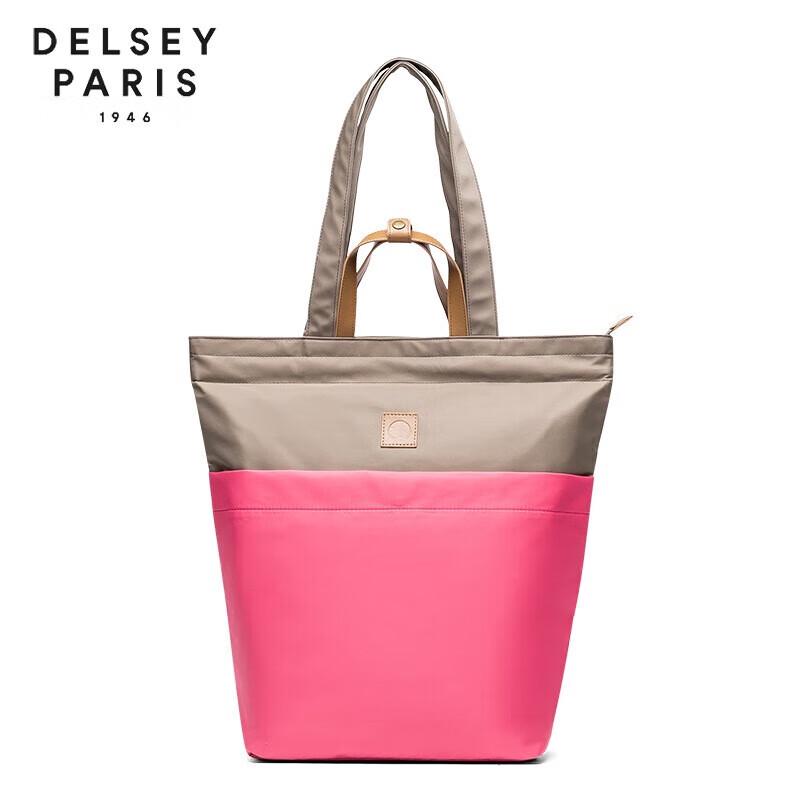 DELSEY Unisex Two-Tone Handbag & Laptop Shoulder Bag