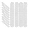 100Pcs Adhesive Silicone Hanger Strips Non-Slipping Hanger Grips for Plastic Wood Hangers Closet Accessories Clothing Organizer