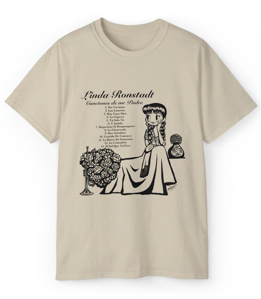 Linda Ronstadt sand T-shirt short sleeve All sizes Unisex T-Shirt S
