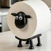 Yousheng Toilet Paper Holder with Sheep Model No-Rust Roll Paper Dispenser Easy Replace Waterproof Organizer for Home Kitchen