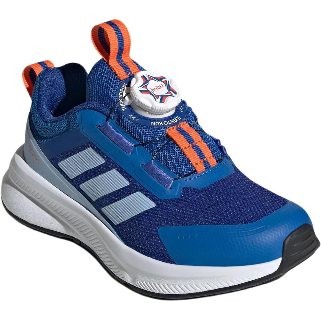 Adidas Fortarun 4.0 Versatile Comfortable Fashion Durable Low-Top Kids Running Shoes Kids Running Shoes Royal-Blue Bright-Blue Air-Force-Blue HP3587