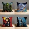 R-Return of the L-Living D-Dead Throw Pillow Case For 50x50cm 40x40cm 55x55cm 45x45cm 30x30cm Square Bedroom Pillowcase Cover