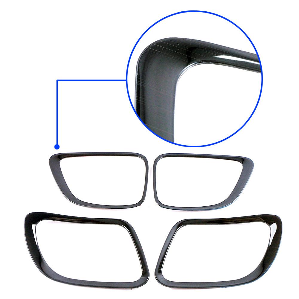 

Для Mercedes Benz C Class W206 C200 C260 C300 2022 2023 автомобильный внутренний дверной стерео аудио динамик звук декоративная рамка кольцо чёрный