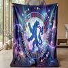 Chelsea FC Theme blanket Soft Flannel Blanket Plush Throw Blanket Cozy Sofa Bed Blanket for Home Decor