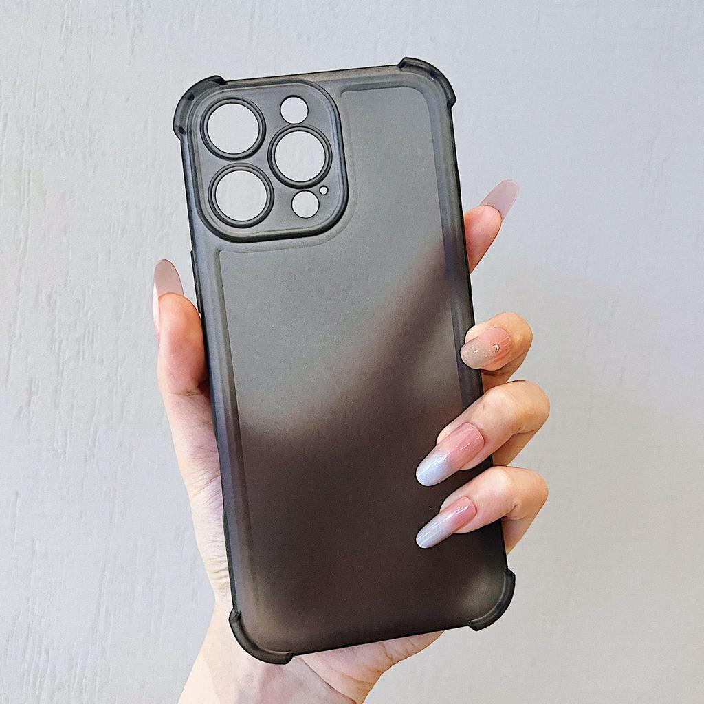 Ice Mist Protective Matte Case for iPhone 17 Pro Max/14/13/SE - Drop-proof, Skin-feel Design