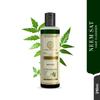 Khadi Natural Neem Sat Shampoo 210ml Pack of 1 for Thick, Strong, Nourished Hair, Sulphate & Paraben Free