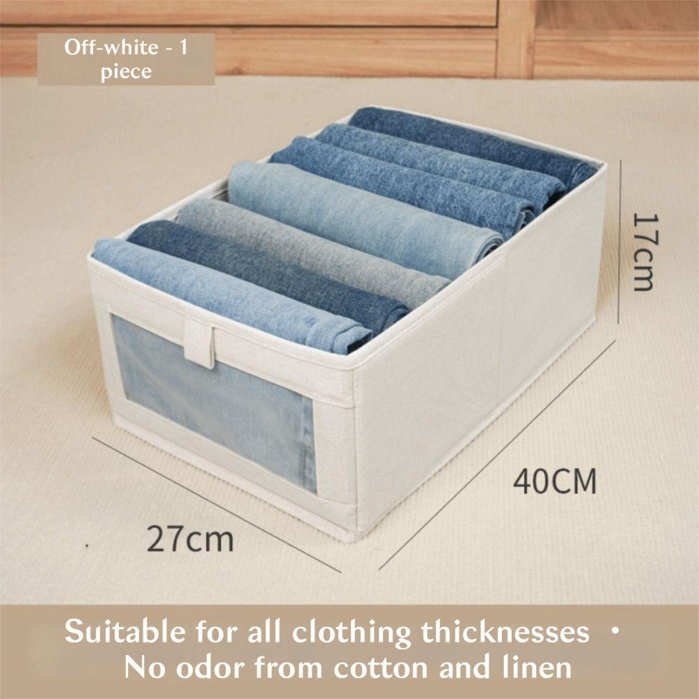 Space Saving Quilt Storage Bag Fabric Sorting Storage Box New Folding Storage Baskets