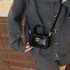 2025 Children's Retro Oil Leather Crossbody & Coin Purse: European & American Fashion for Girls