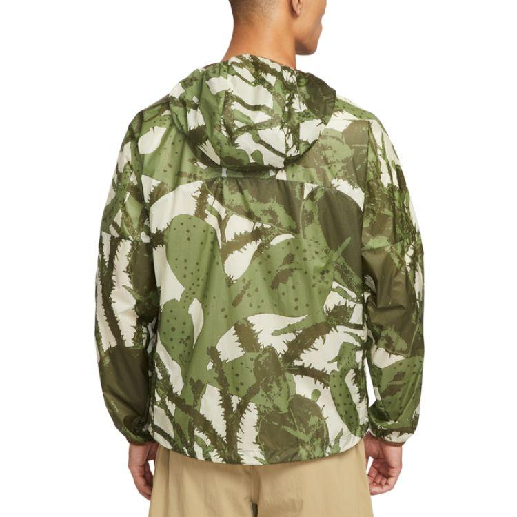 Nike ACG Jackets Men's Light Khaki/Moss Wood Brown/Mountain White Hooded Moderate Other IH3581-229