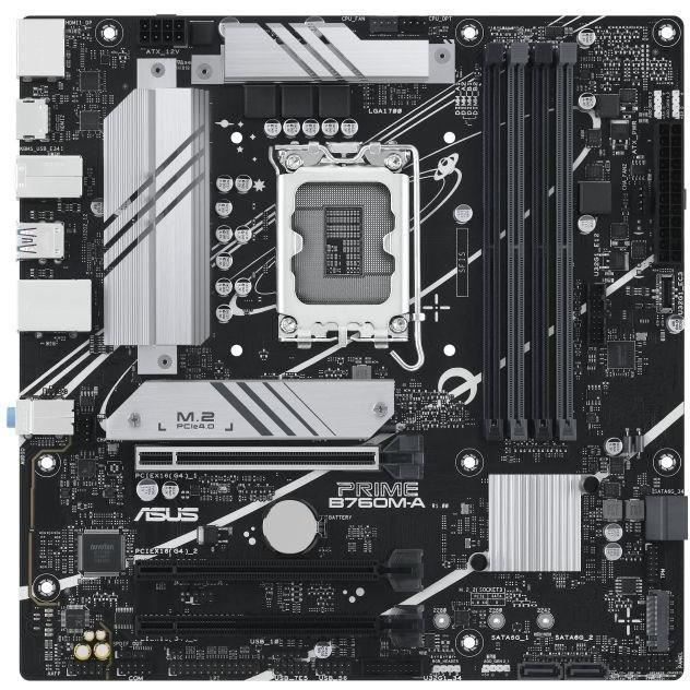 Carte Mère - ASUS - PRIME B760M-A-CSM - Intel B760 LGA 1700 Micro ATX