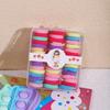 Large, high-elasticity hair ties for girls: gentle on hair, perfect for high ponytails, durable and ideal for students.