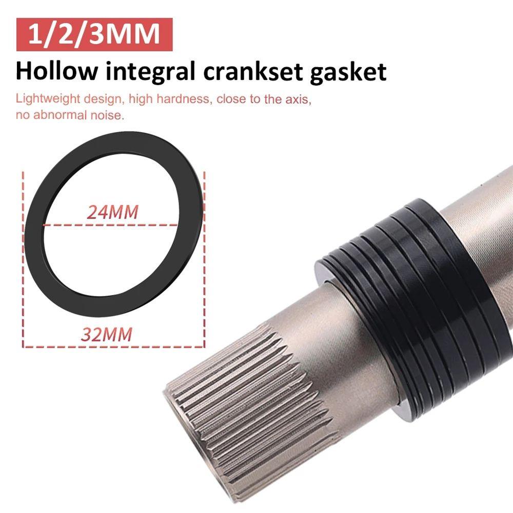 

Repair Chain Wheel Spacers Bicycle Crank Cover Hollow Bicycle Crankset Bike Crankset Washers