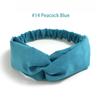 Fasce Elastiche Intrecciate per Donna Fasce per Capelli a Incrocio Copricapo Vintage in Scamosciato Fascia per Yoga Allenamento Accessori per Capelli Turban