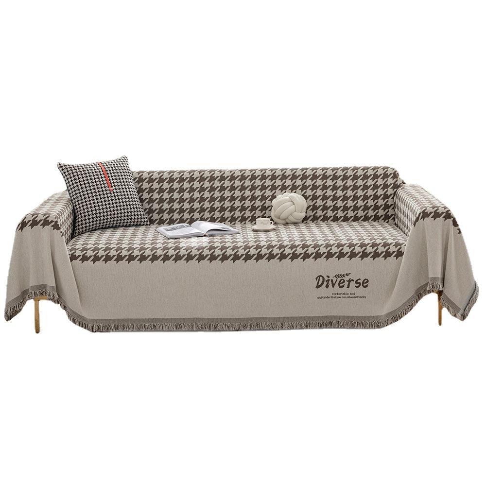 Positioning Flower Sofa Towel, Simple Modern Chenille Sofa Cover, All-season Universal All-purpose Cover, Dust Cover