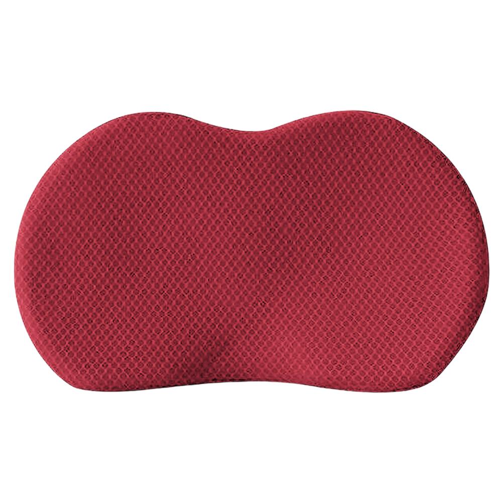 Driver Breathable Seat Pad Multifunctional Car Seat Cushion Memory Foam Buttocks Seat Cushion Summer Breathable Non-Slip Car Pad красный
