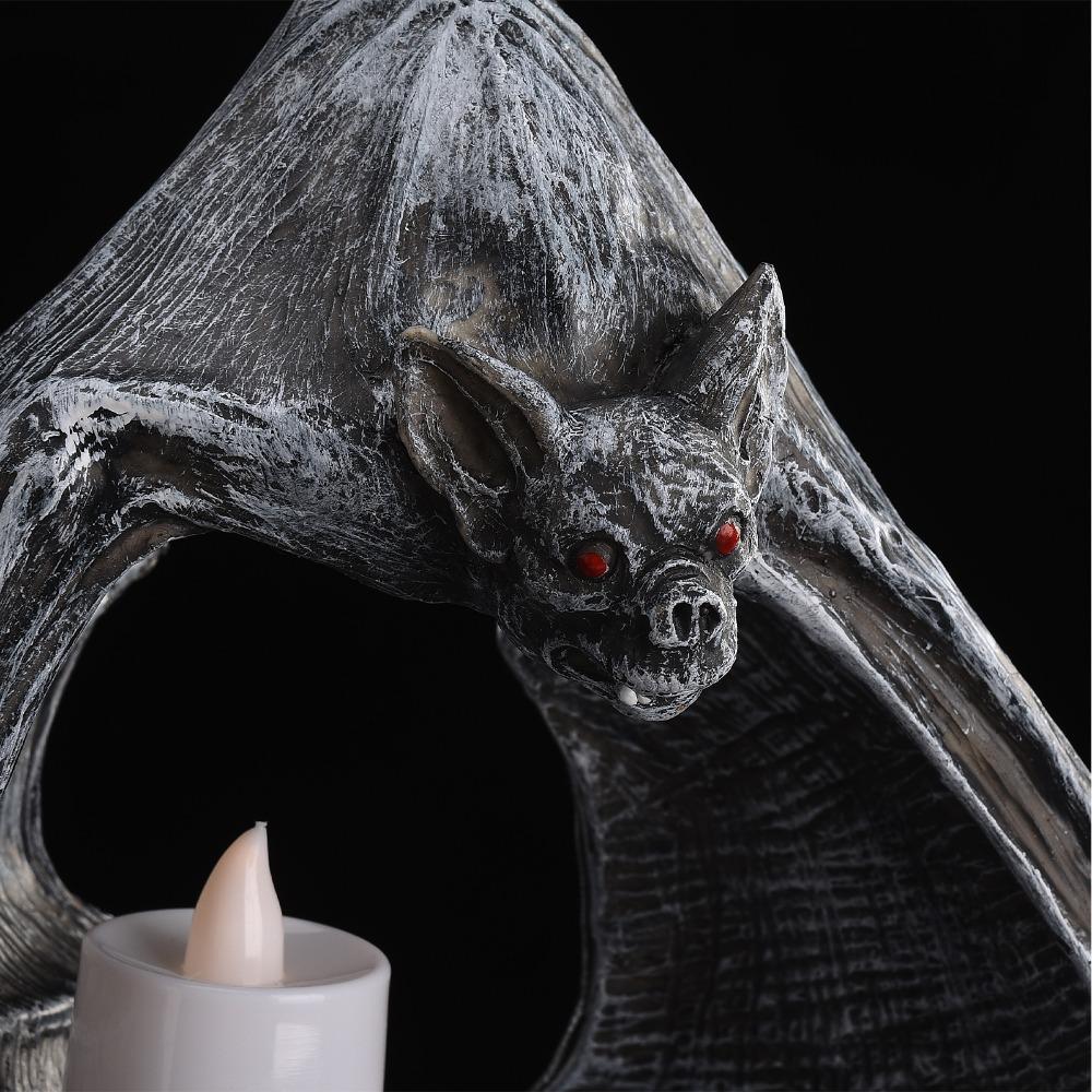 Resin Candlestick Hanging Decoration Home Decorations Bat Candle Decorations