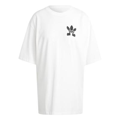 Originals Casual Simple Loose Round Neck Quick Dry Short Sleeve T-Shirt Women Tops White IW0831