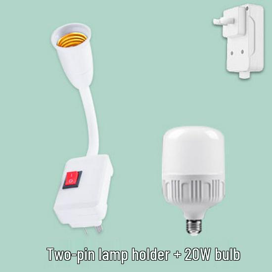 Influencer Wall-Mounted Bedroom Lamp: Plug-in, No-Wire, Punch-Free, Eye-Friendly, Energy-Saving, Warm Super-Bright Light