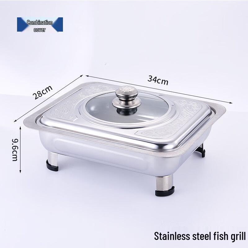 

Commercial Stainless Steel Buffet Fish Grill