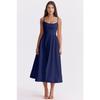 Summer Sexy Backless Suspender Gentle Style Dress for Women