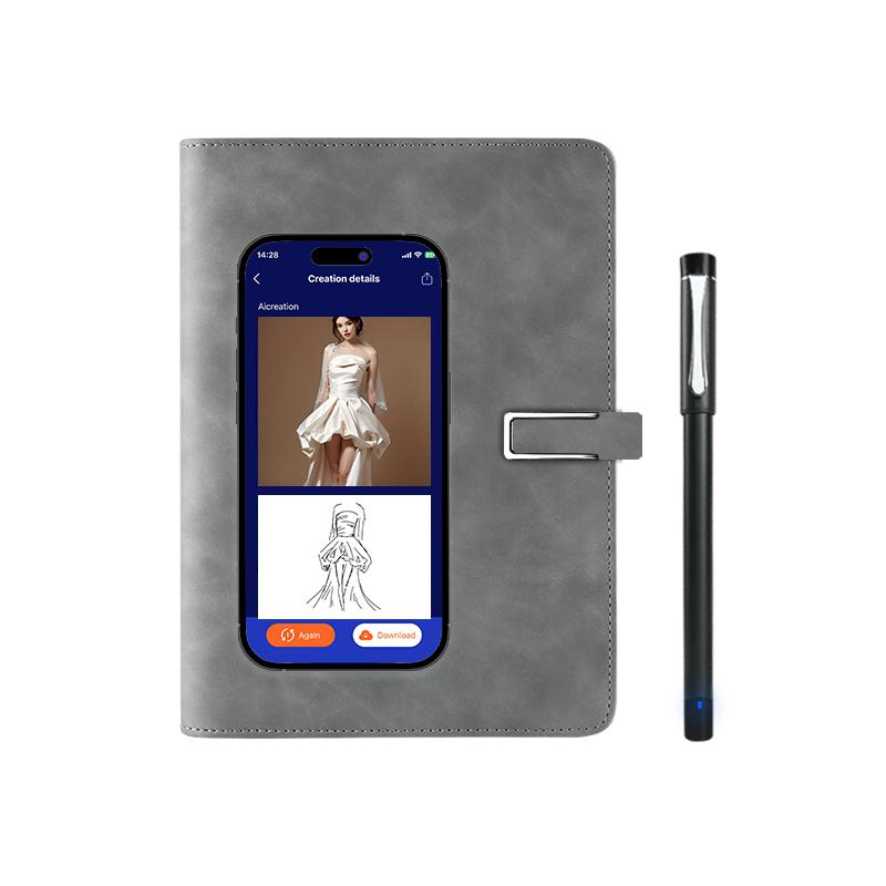 Factory Price Design Drawing Handwriting Book Sync Notebook Smart Pen Digital Notebook Smart Notebook With App Software