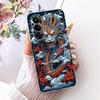 For Realme P4X 5G Phone Case On Realme  RMX5108 Casing Cool Dragon Lion Tiger Cartoon Painting Back Cover Clear Soft Silicone