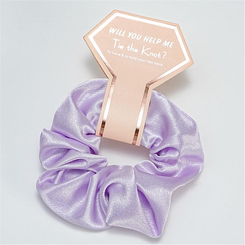 Multicolored Retros Head Rope Temperament Ladies Hair Ties Scrunchies Ties Fashionable Head Accessory