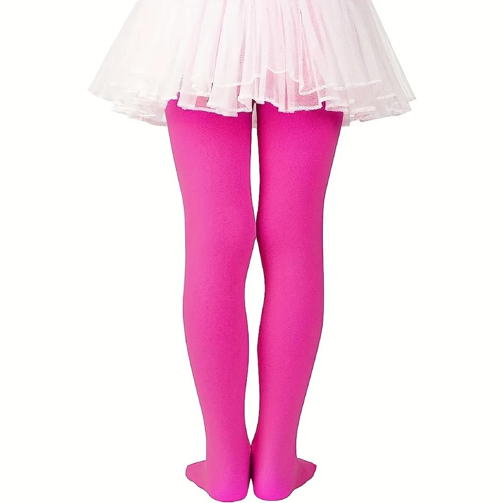 1 Par de Calcetines de Baile Súper Suaves, Mallas de Ballet, Mallas Elásticas Súper para Uniforme Escolar