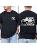 Men's Cotton Short Sleeve T-Shirt, Vintage SJ413 Off-Road Vehicle Graphic Print, Casual Breatha