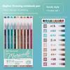 Languo 207/45/9 Colors Morandi Gel Pen 0.6mm Diary Scrapbook Painting DIY Gel Pen Set Drawing Art Markers School Supplies