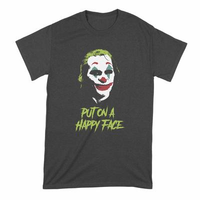 T-shirt Joker Metti una Faccia Felice T-shirt Joker Joaquin Camicia Phoenix T-shirt