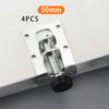 4 Pieces Table Leg Leveler Adjustable Leveling Foot for Bedroom Desk Dresser