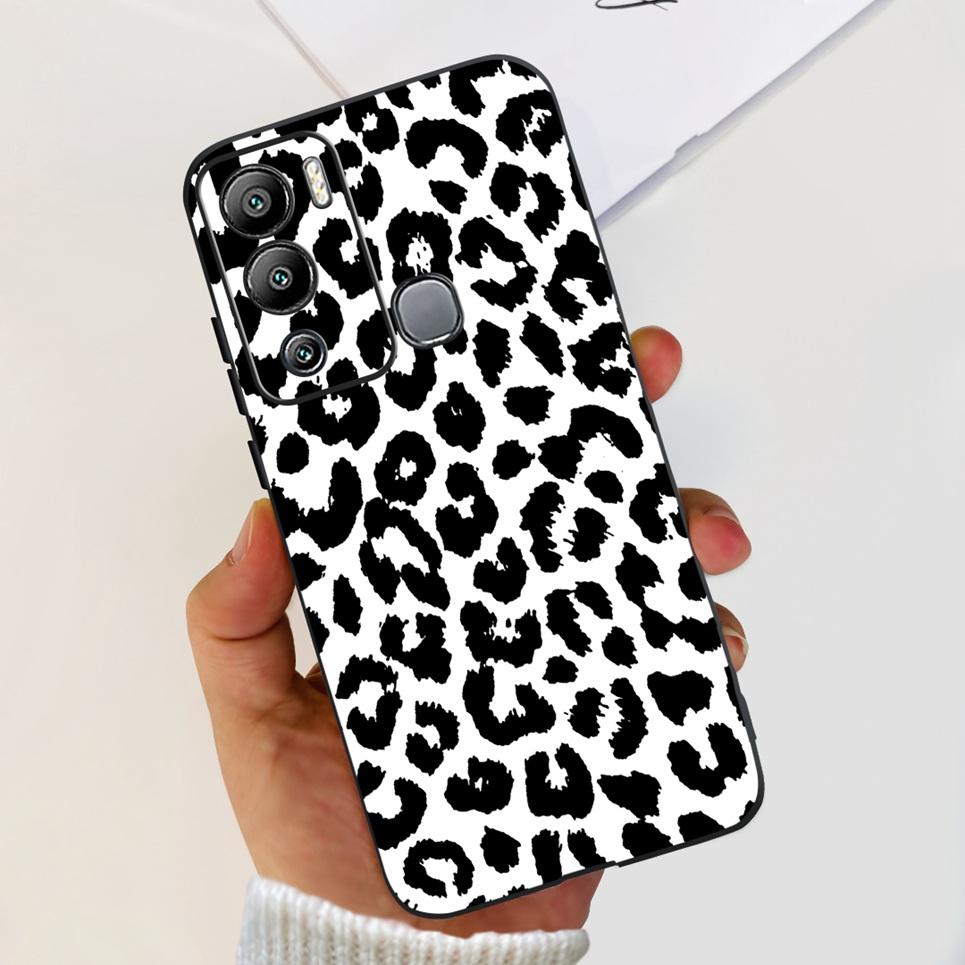 For Infinix Hot 12i Case Hot 12 12Play Cute Fashion Soft Silicone Back Cover For Infinix Hot12 Hot 12 Play NFC Phone Bumper Etui