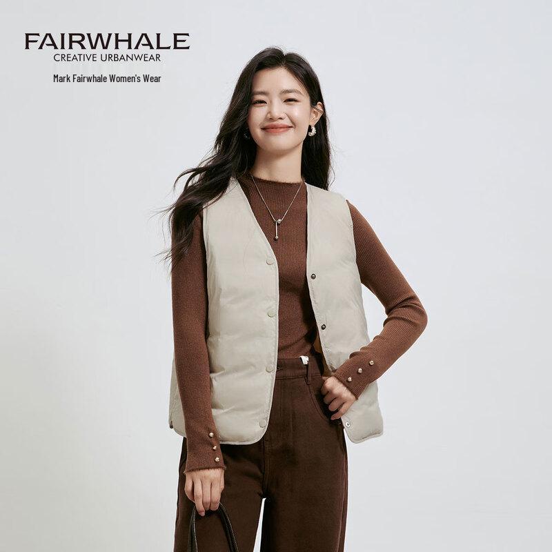 Mark Fairwhale Women s V-Neck Down Vest XL (110-120 lbs)