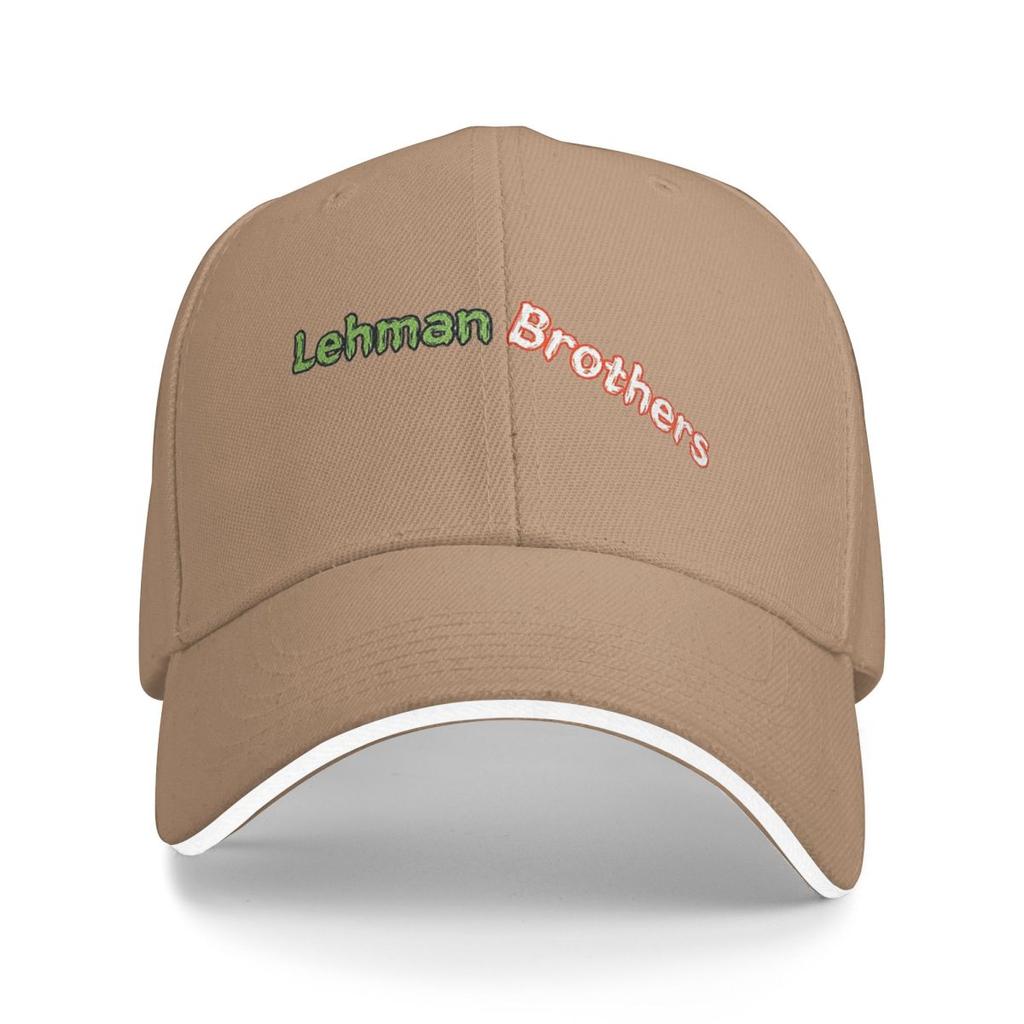 Unisex Baseball Hats Lehman Brothers Logo Outdoor Streetwear Summer Sports Baseball Caps Hip Hop Cap Casquette Hats