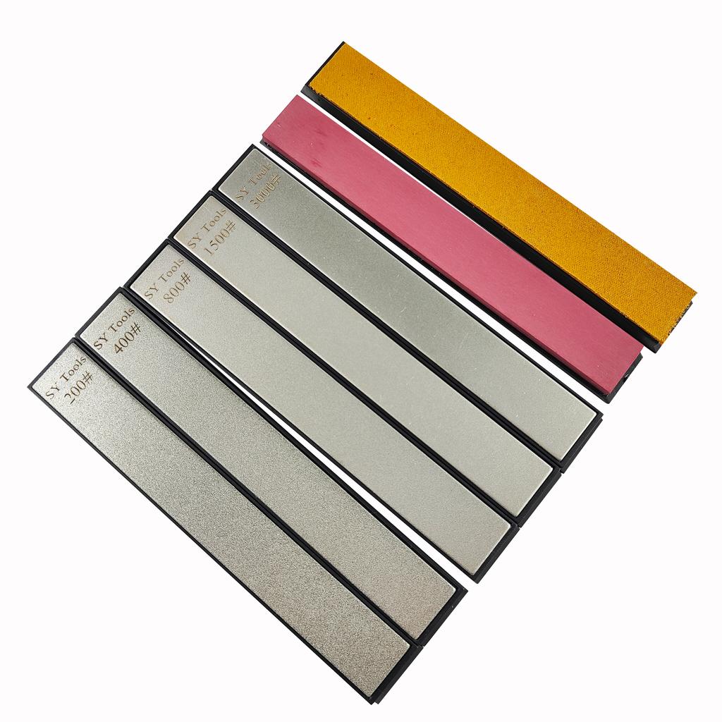 Diamond Sharpening Stone Set For Fix-Angled Knife Sharpening System, Knife Sharpener For Kitchen Outdoor, Diamond Sharpening Bar