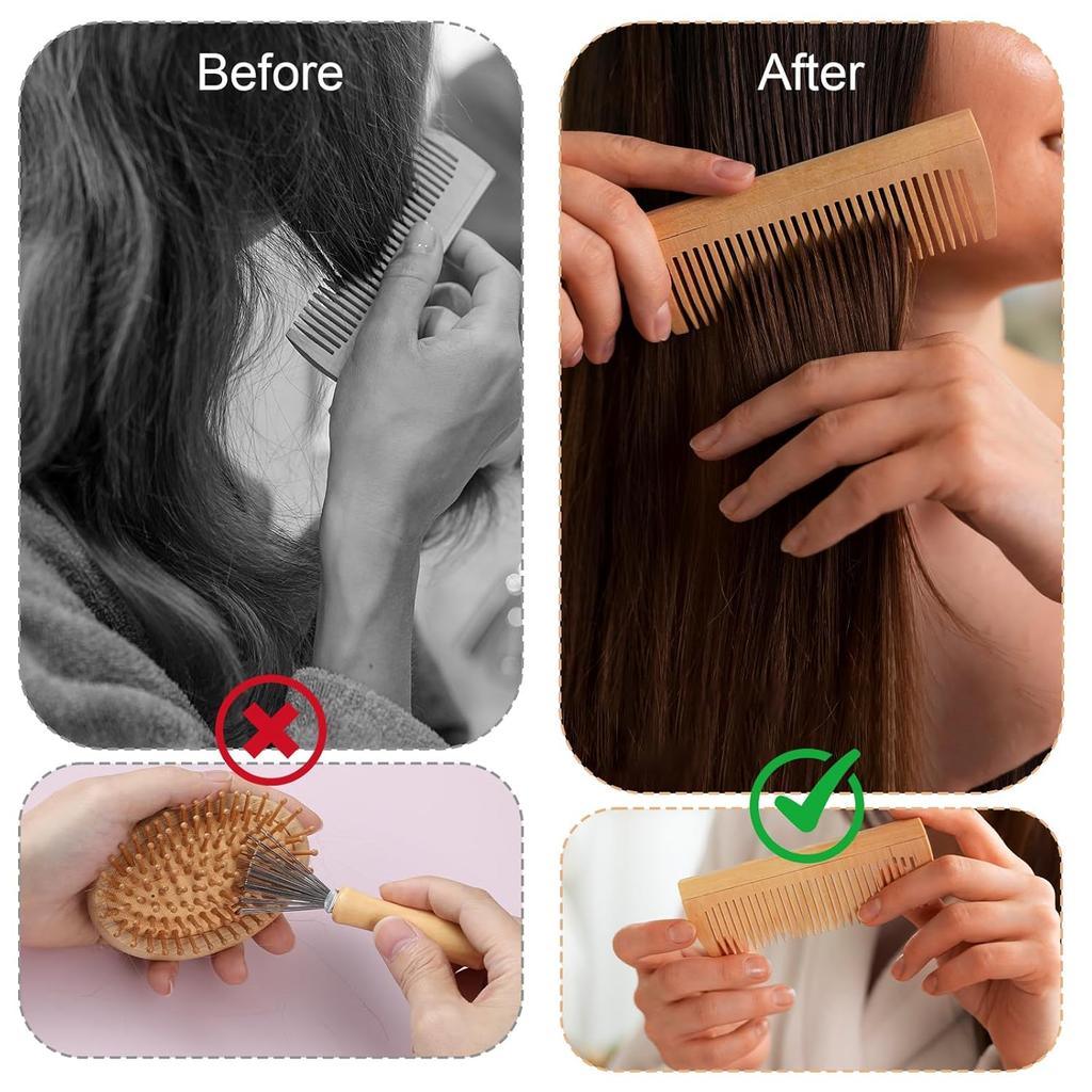 Hair Brush Cleaner Tool, 3 Pcs Hairbrush Cleaner Set, 2-In-1 Comb Cleaning with Metal Wire Rake for Removing Hair Dust from Brushes Vacuums, Home and