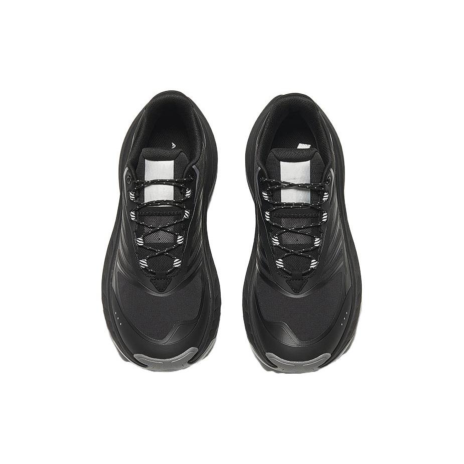 New Anta Durable Breathable Low Top Casual Trail Running Shoes Men's Black 912345588-2