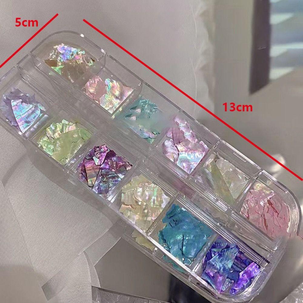 Shell Fragments Nail Decoration Irregular Nail Art Charms Nail Art Decoration  DIY Manicure