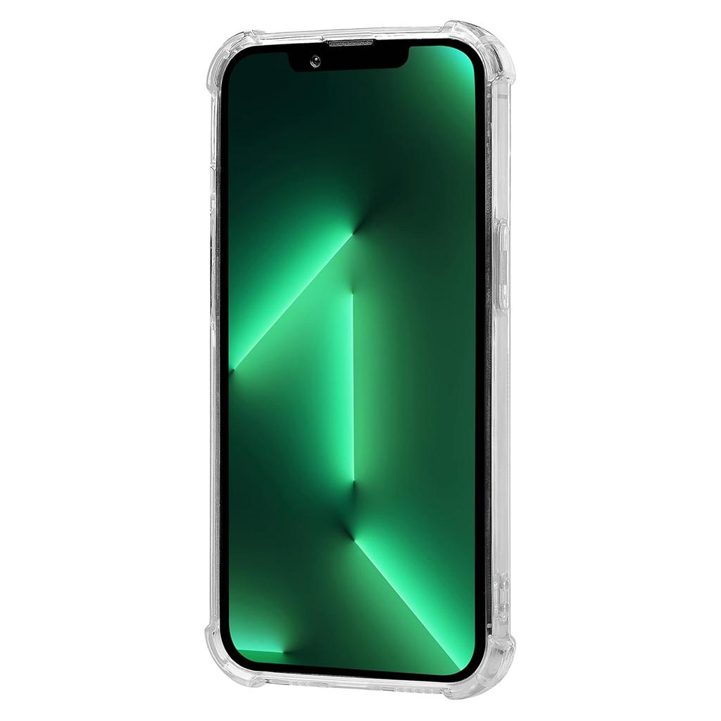KALEBOL For iPhone 13 Pro Max Case 1.5mm TPU Transparent Anti-Drop Phone Cover