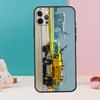 Fire Truck Phone Case For iPhone 17 Air 16 15 14 13 12 11 Pro Max 12 13 mini 15 16 Plus 16e Cover Coque