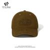 Tide brand embroidered letter soft top cap children's casual simple spring and autumn versatile couple baseball cap men