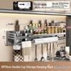 Hèndùn No-Drill Wall-Mounted Kitchen Spice & Storage Rack