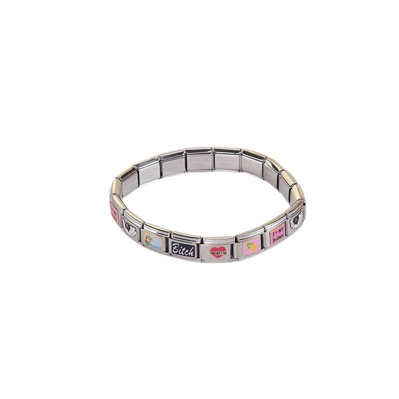 Versatile Stainless Steel Elastic Bracelet - Fashionable Unisex Design
