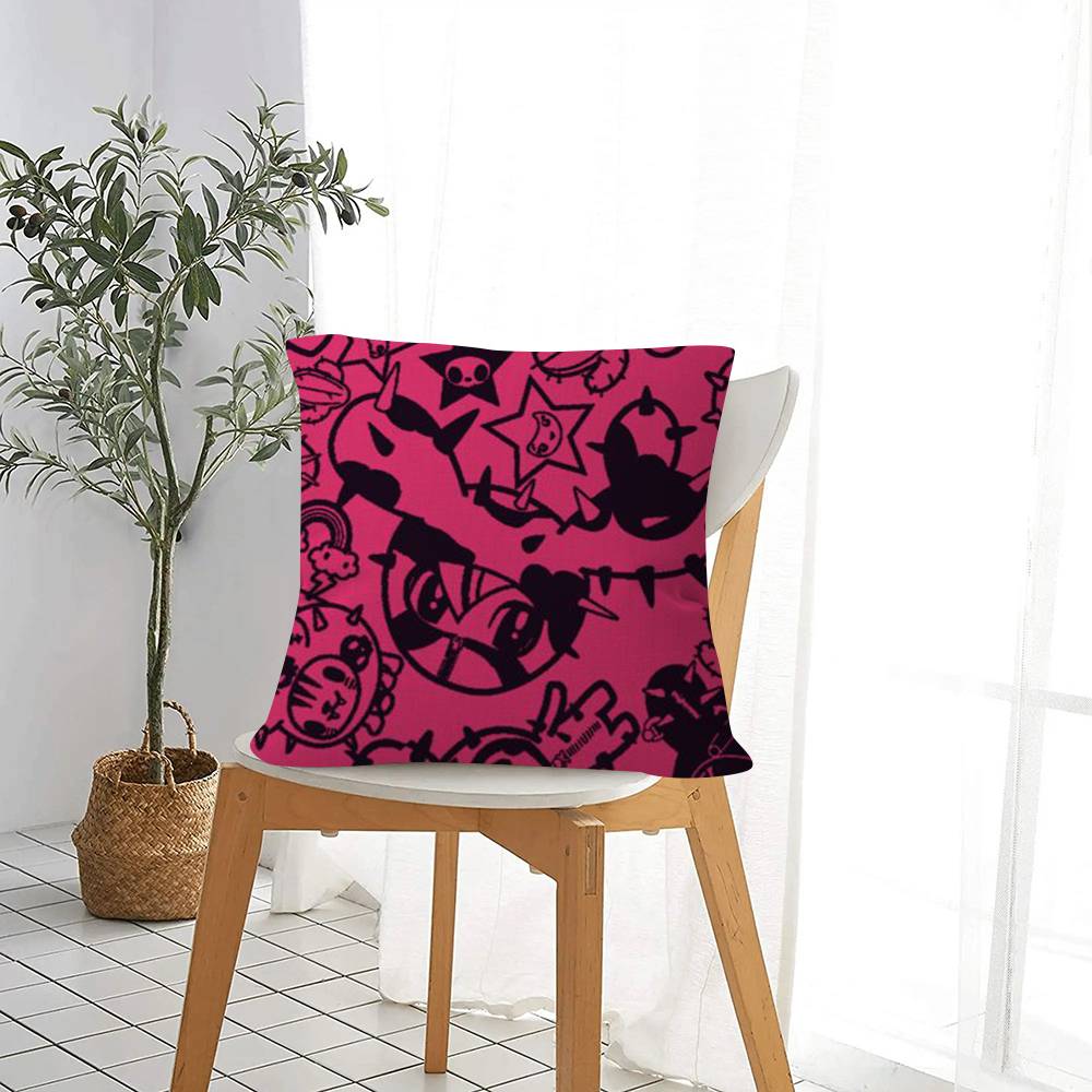 Anime T-Tokidoki-S Pillow Cushion Cover Pillowcase Living Room Sofa Home Decor
